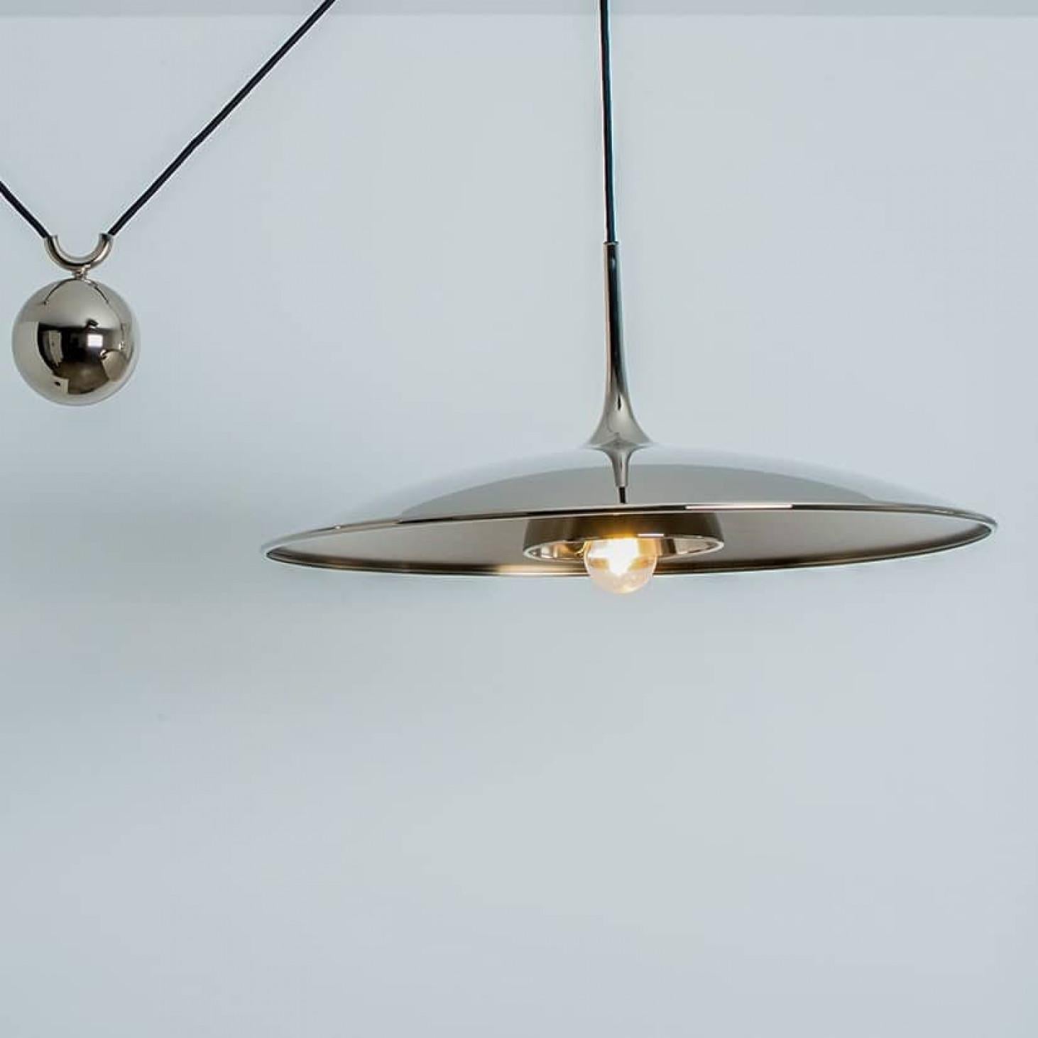 Onos 55 Double Pull Pendant Lamp by Florian Schulz, Germany For Sale 7