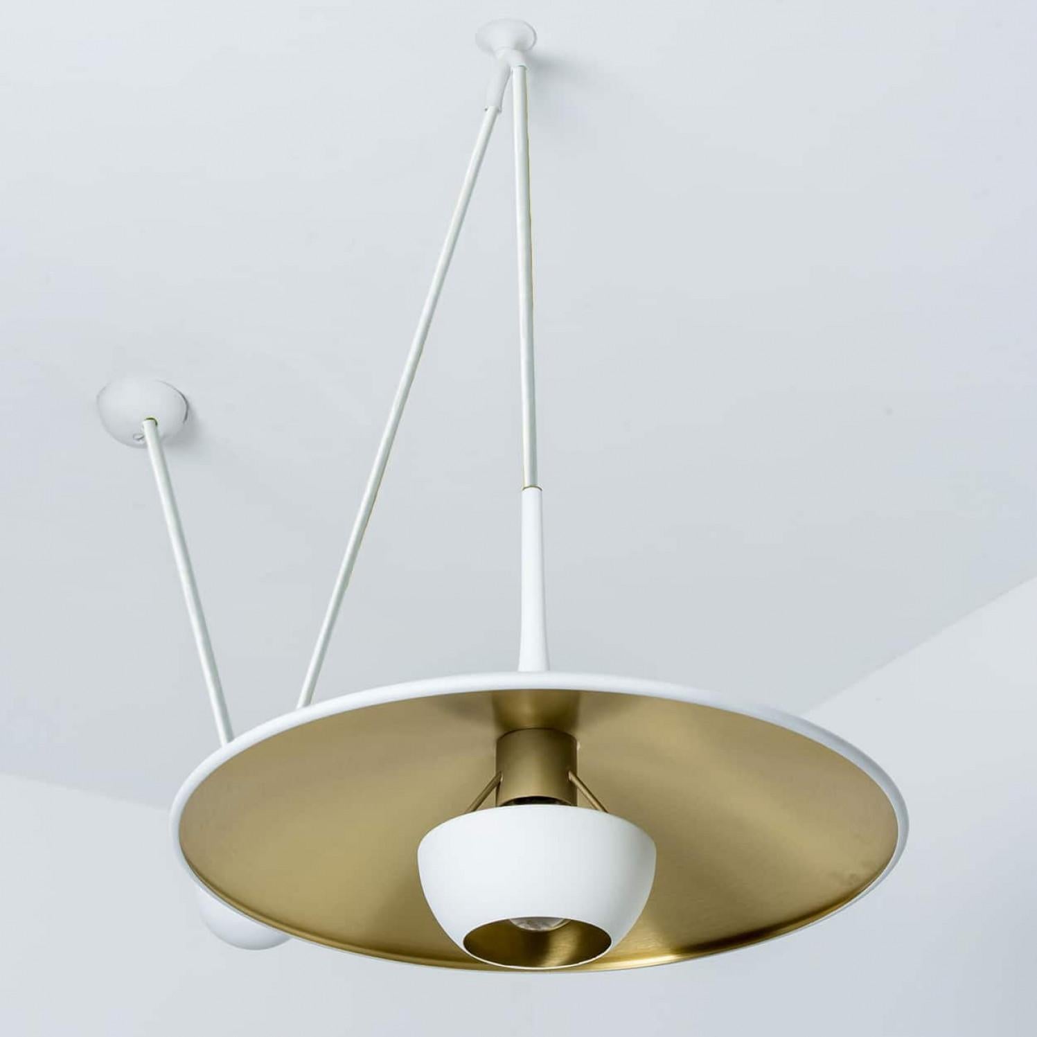 German Onos Fixture With Side Counter Weights by Florian Schulz For Sale