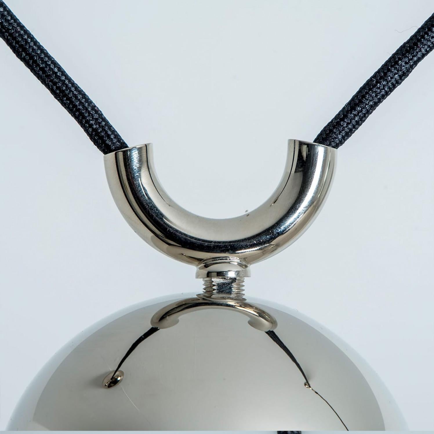 Polished Onos Fixture With Side Counter Weights by Florian Schulz For Sale