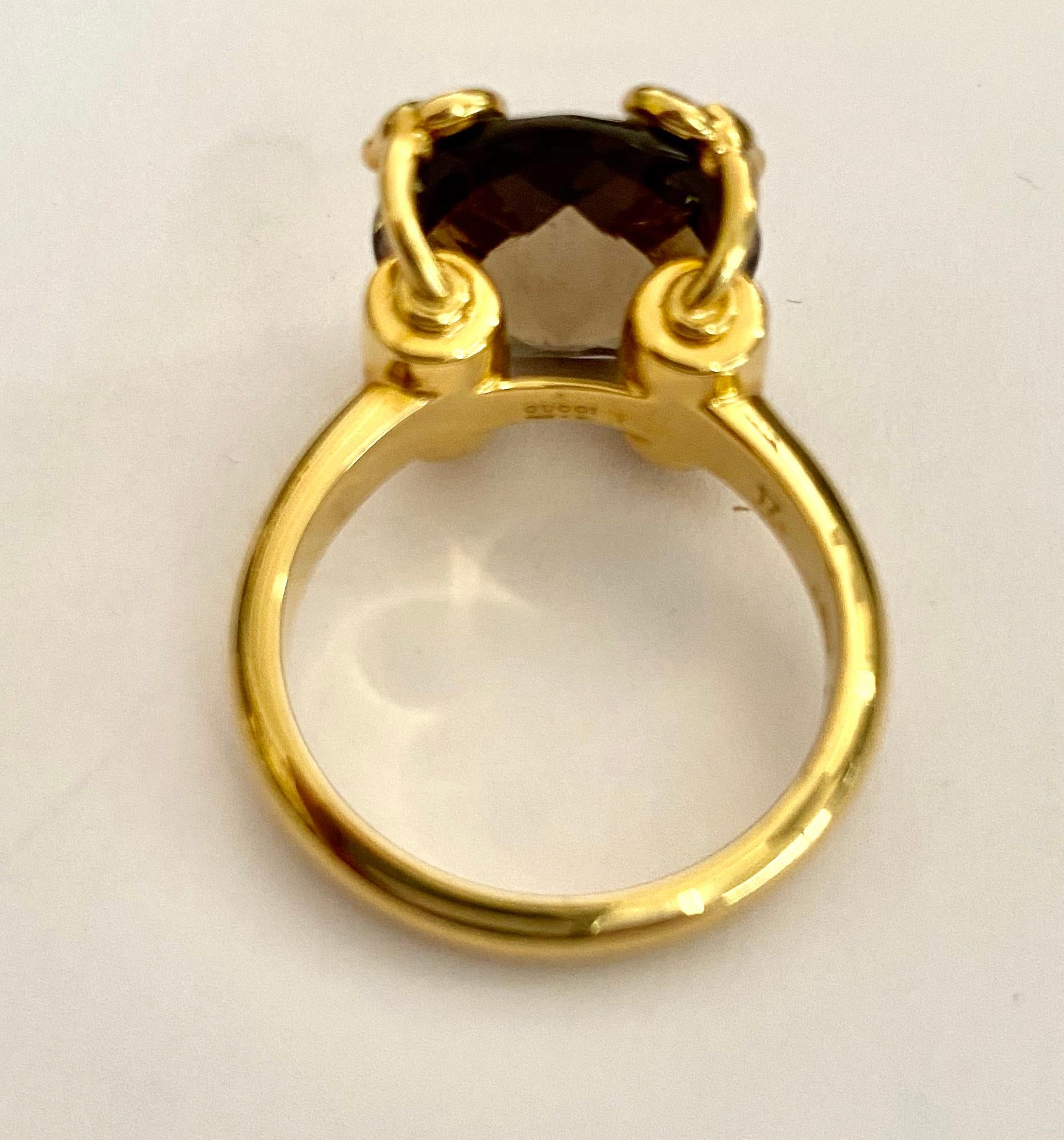 Modern Onre '1' 18 Karat Yellow Gold 