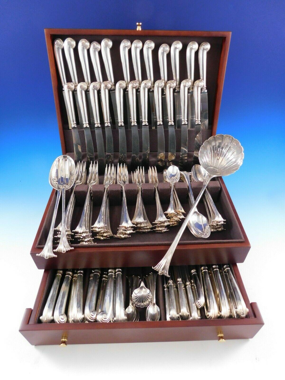 ONLSOW BY JAMES ROBINSON

For 70 years, James Robinson has been selling exquisite handmade sterling silver flatware in Sheffield, England. Today, the silver is still made in the traditional way. They start with a rectangular strip of silver, then