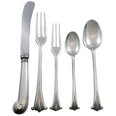 Onslow by James Robinson Sterling Silver Flatware Dinner Service Set 20 pieces