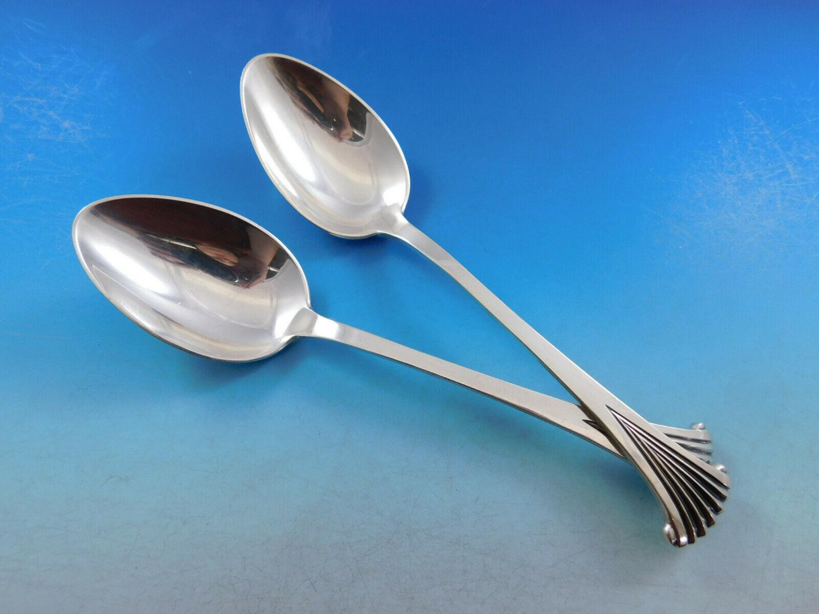 Onslow by Tuttle Set di posate in argento sterling per 12 persone Servizio di 134 pezzi per la cena in vendita 3