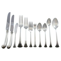 Onslow by Tuttle, 134-teiliges Tafelbesteck aus Sterlingsilber für 12 Personen