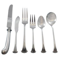 Onslow by Tuttle Sterling Silver Flatware Set for 8 Service, 53 Pieces