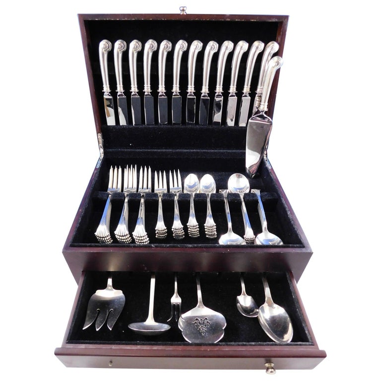 Onslow by Tuttle Sterling Silver Cutlery Set for 8 Service 68 Pieces