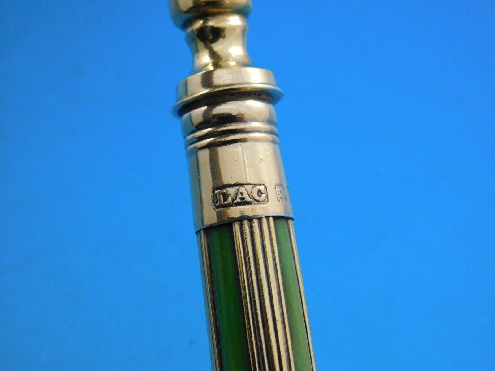 20ième siècle Service de couverts anglais Onslow Crichton en argent sterling dans une boîte 36 pièces or en vente