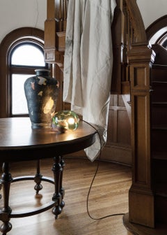 Ontologia Table Lamp 'Green/Raw Copper/Sable'