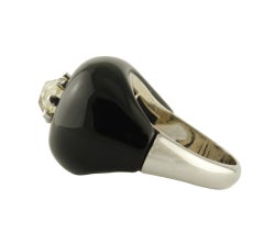 Onyx 1.82 Carat Diamond White Gold Ring