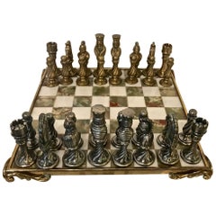 Onyx and Bronze Chess Set