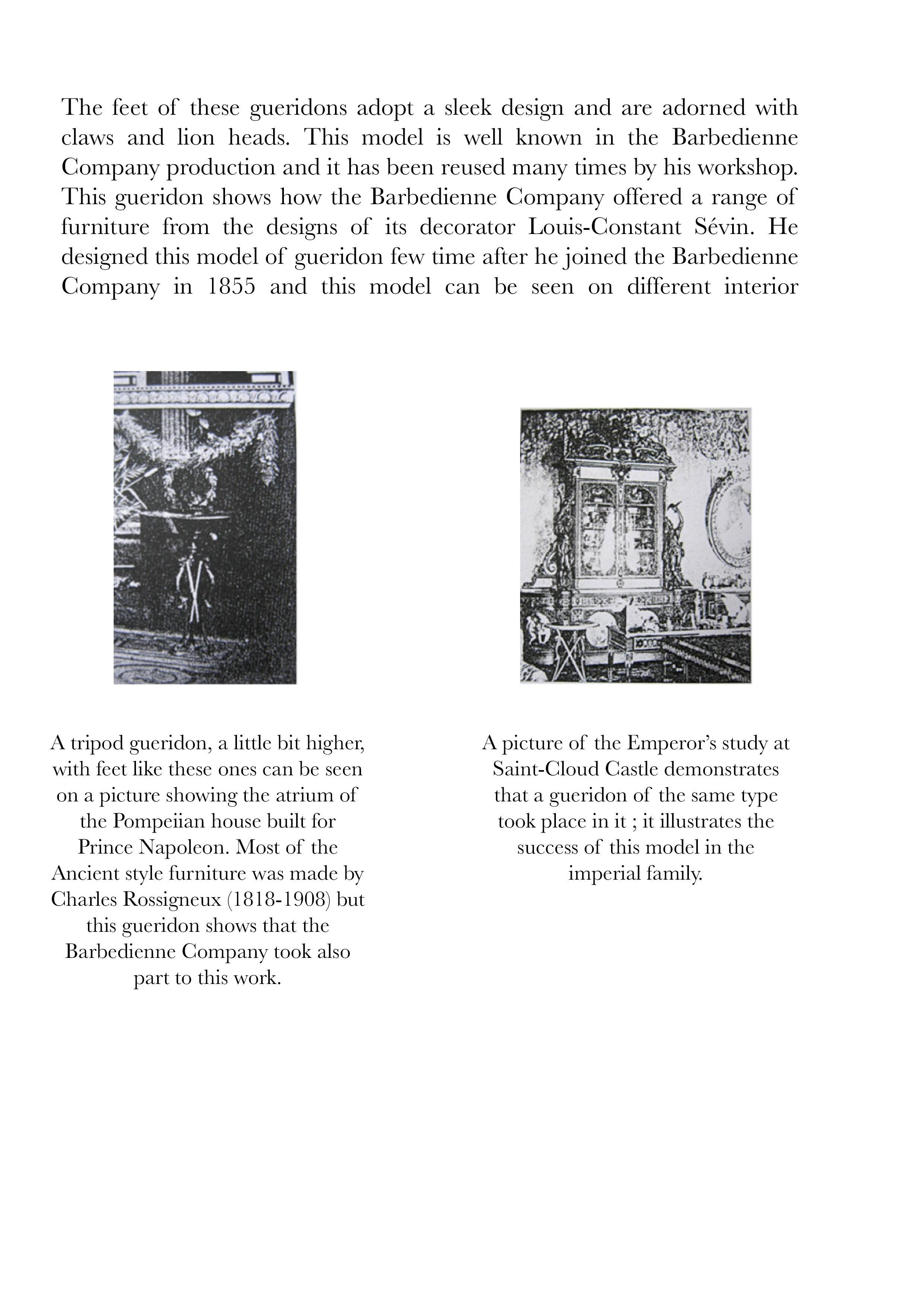 Onyx and Bronze Neo-Greek Gueridon Att. to Barbedienne and Sevin, France, c.1880 In Good Condition For Sale In PARIS, FR