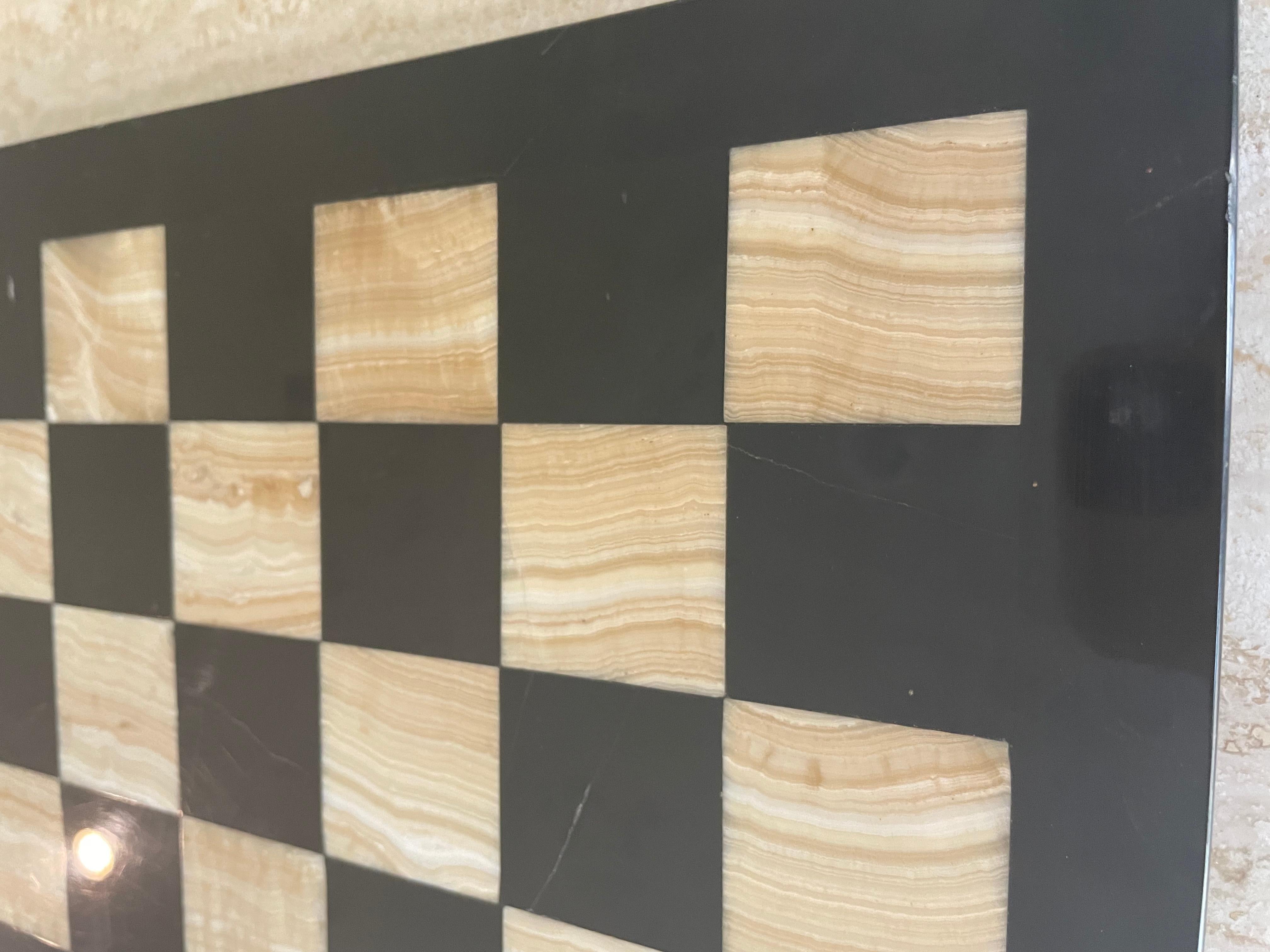 Onyx and Marble Chess Board 5