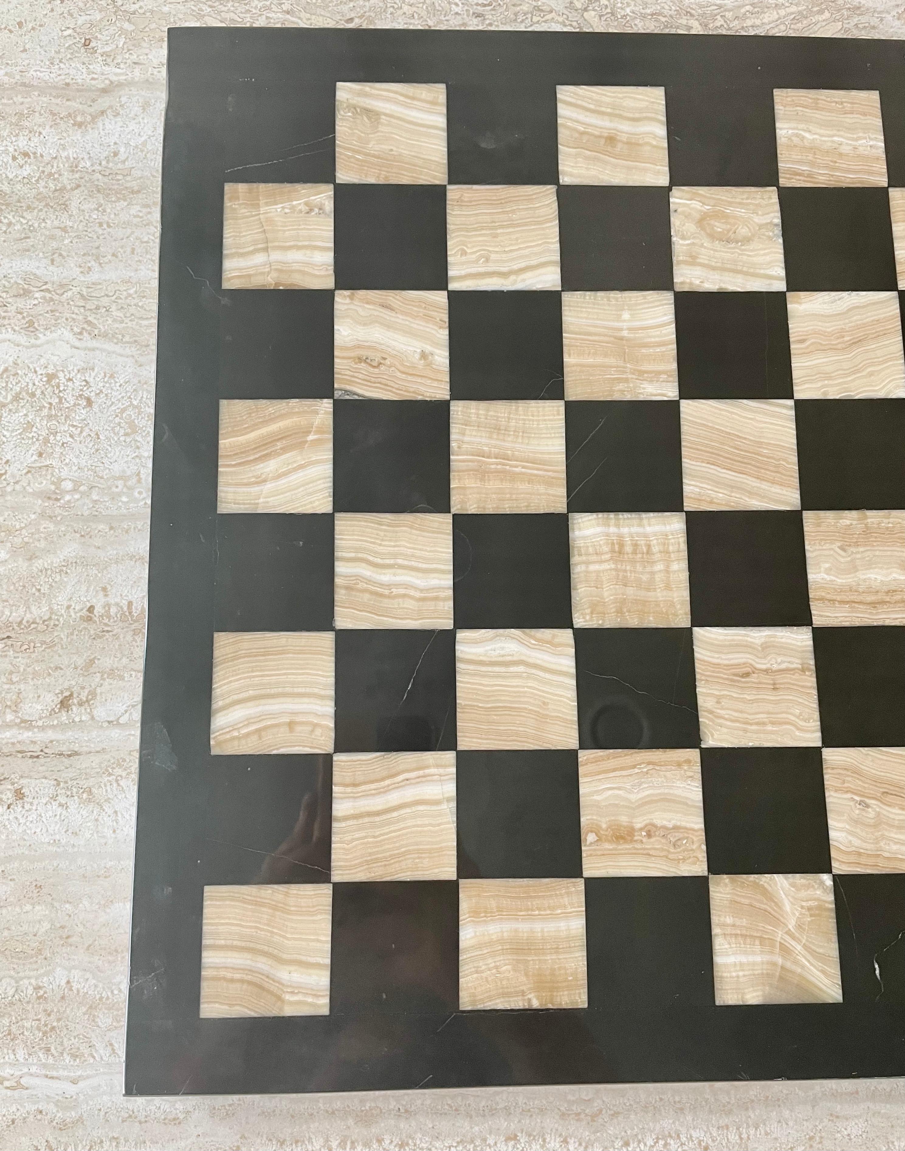 Onyx and Marble Chess Board 1
