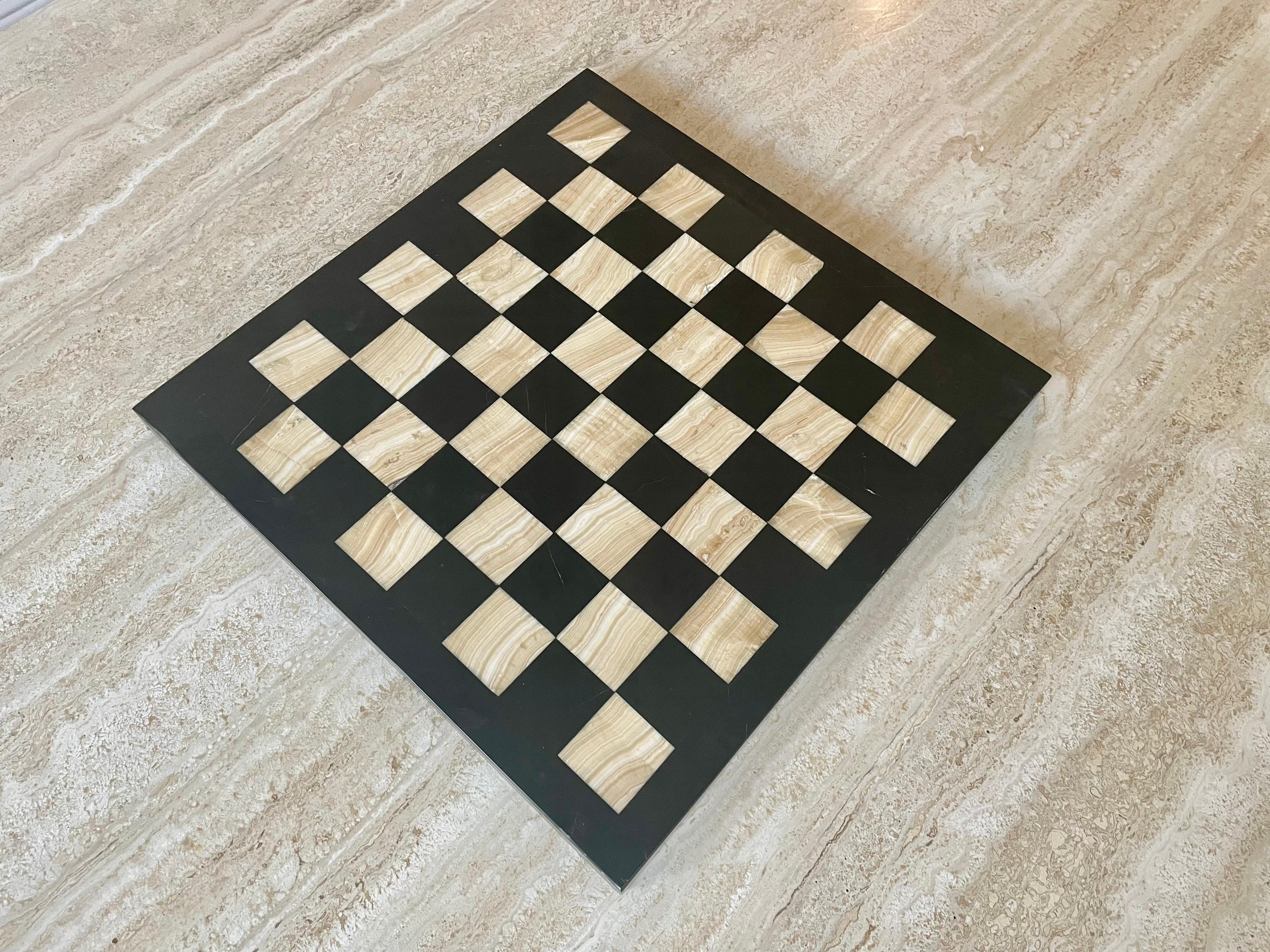 Onyx and Marble Chess Board 2