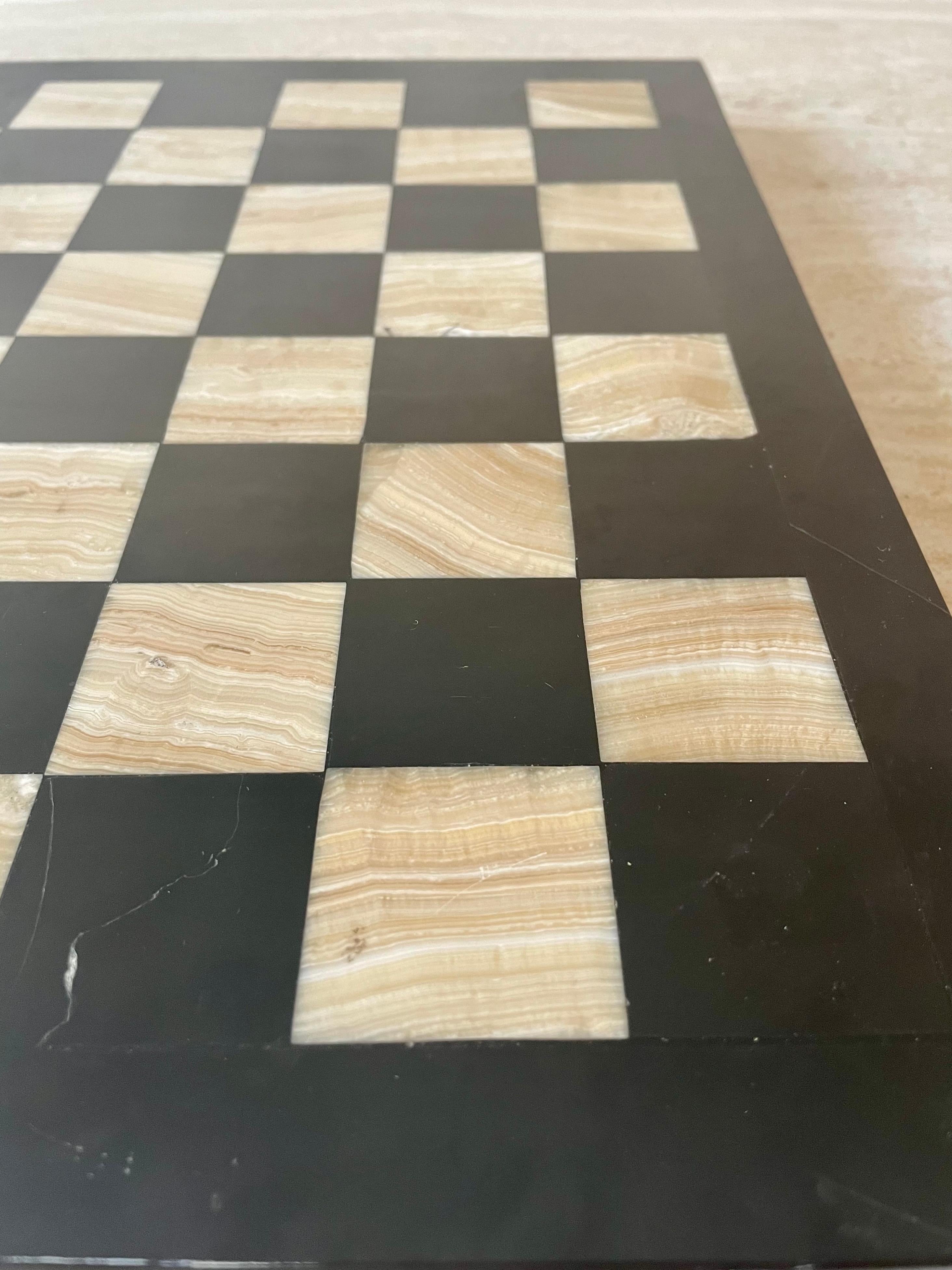 Onyx and Marble Chess Board 4