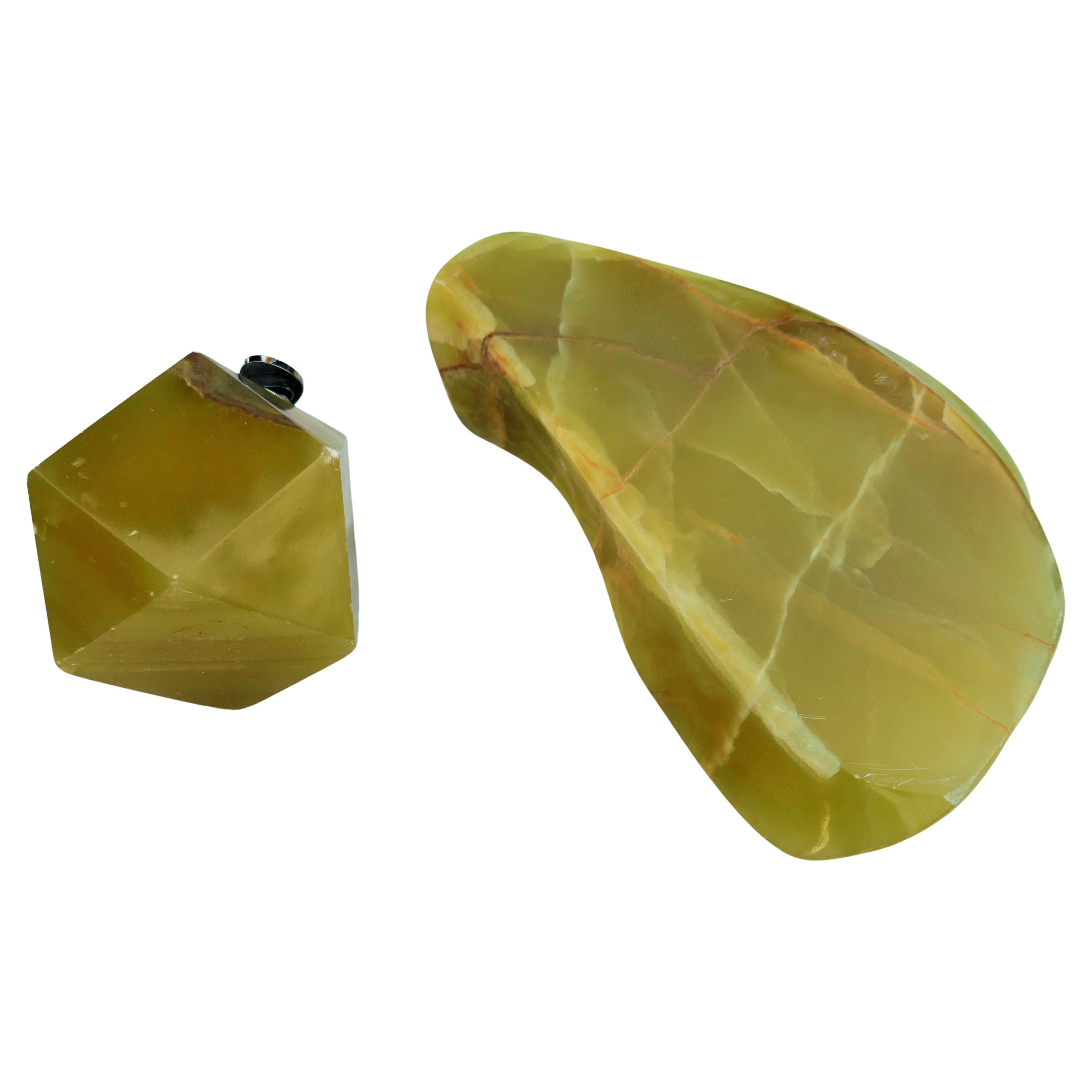 Organique Cendrier et briquet Onyx - Cendrier Beau design organique en vente