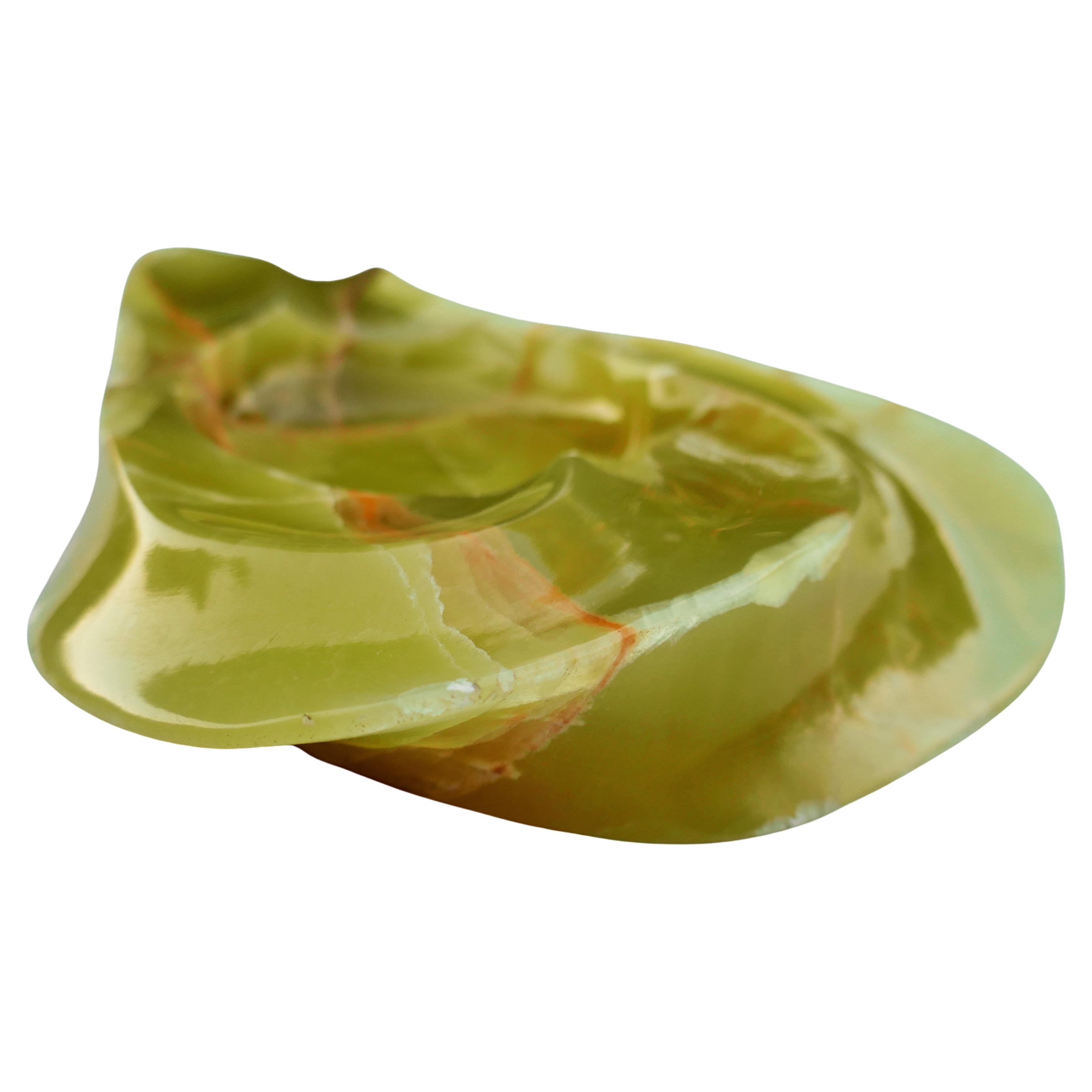 Italian Cendrier et briquet Onyx - Cendrier Beau design organique en vente
