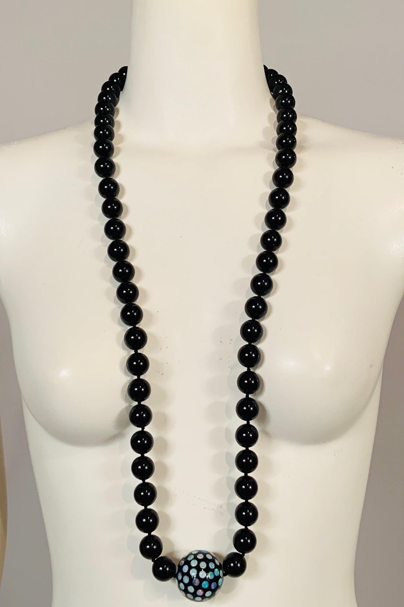 large bead necklace