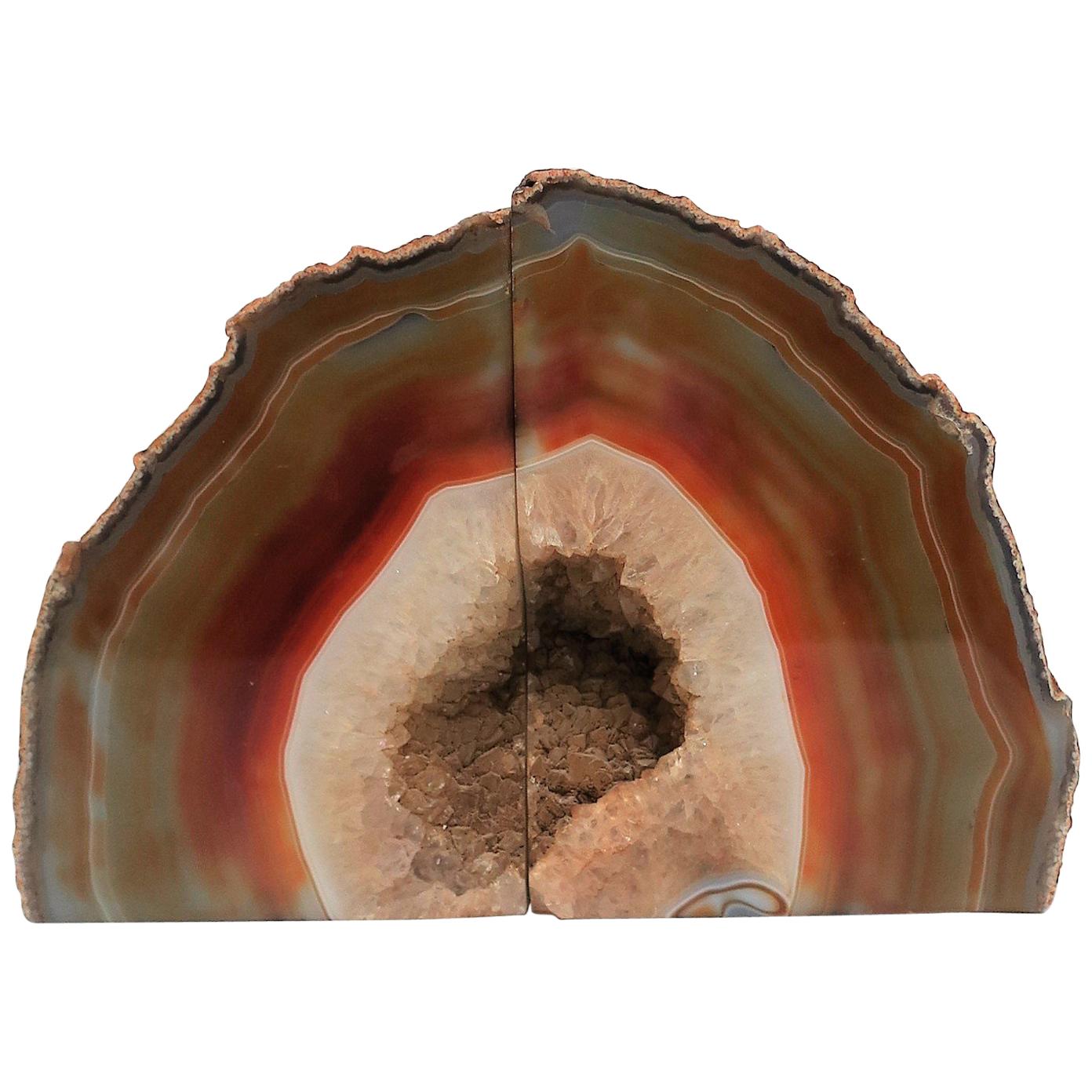 Onyx Bookends a Pair, circa 1990s