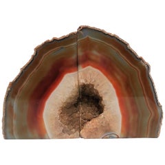 Onyx Bookends a Pair, circa 1990s