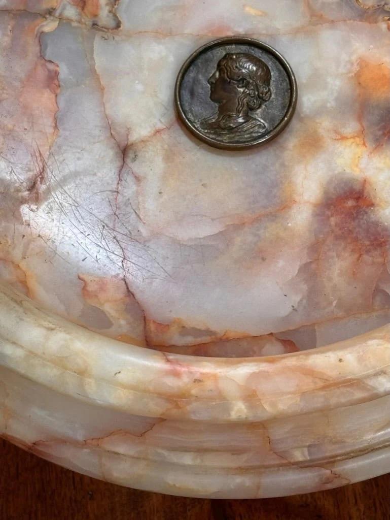 Onyx Bowl on Stand, 19th Century 1
