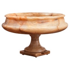 Onyx Bowl on Stand, 19th Century