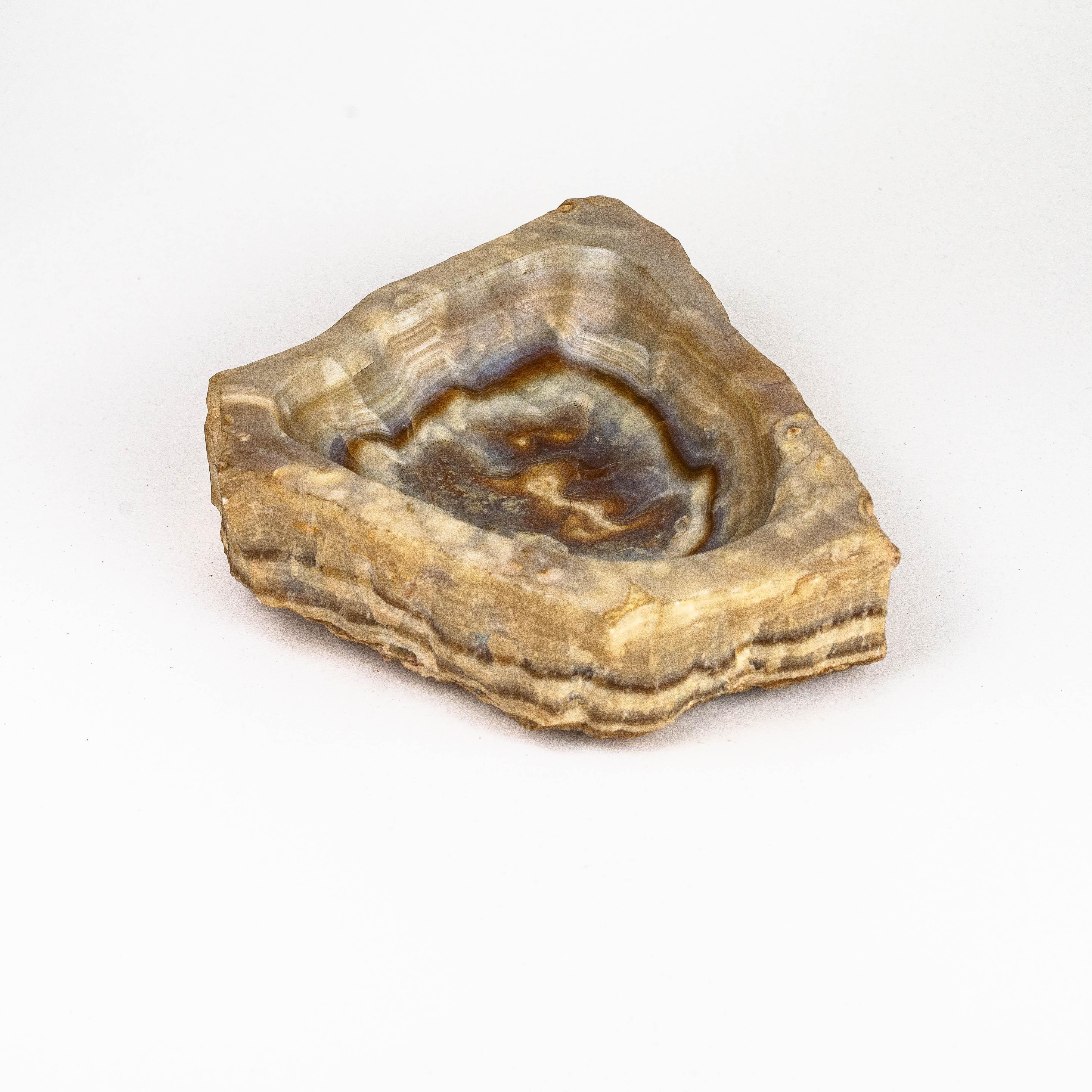 Bol ou vide-poche en onyx moderne du milieu du siècle dernier, France, années 1970 1