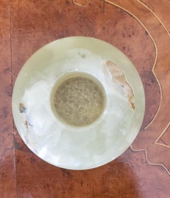 Onyx Candle Holders, a Pair