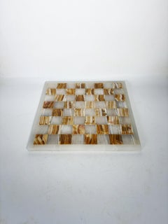 Onyx chessboard, France, 1970
