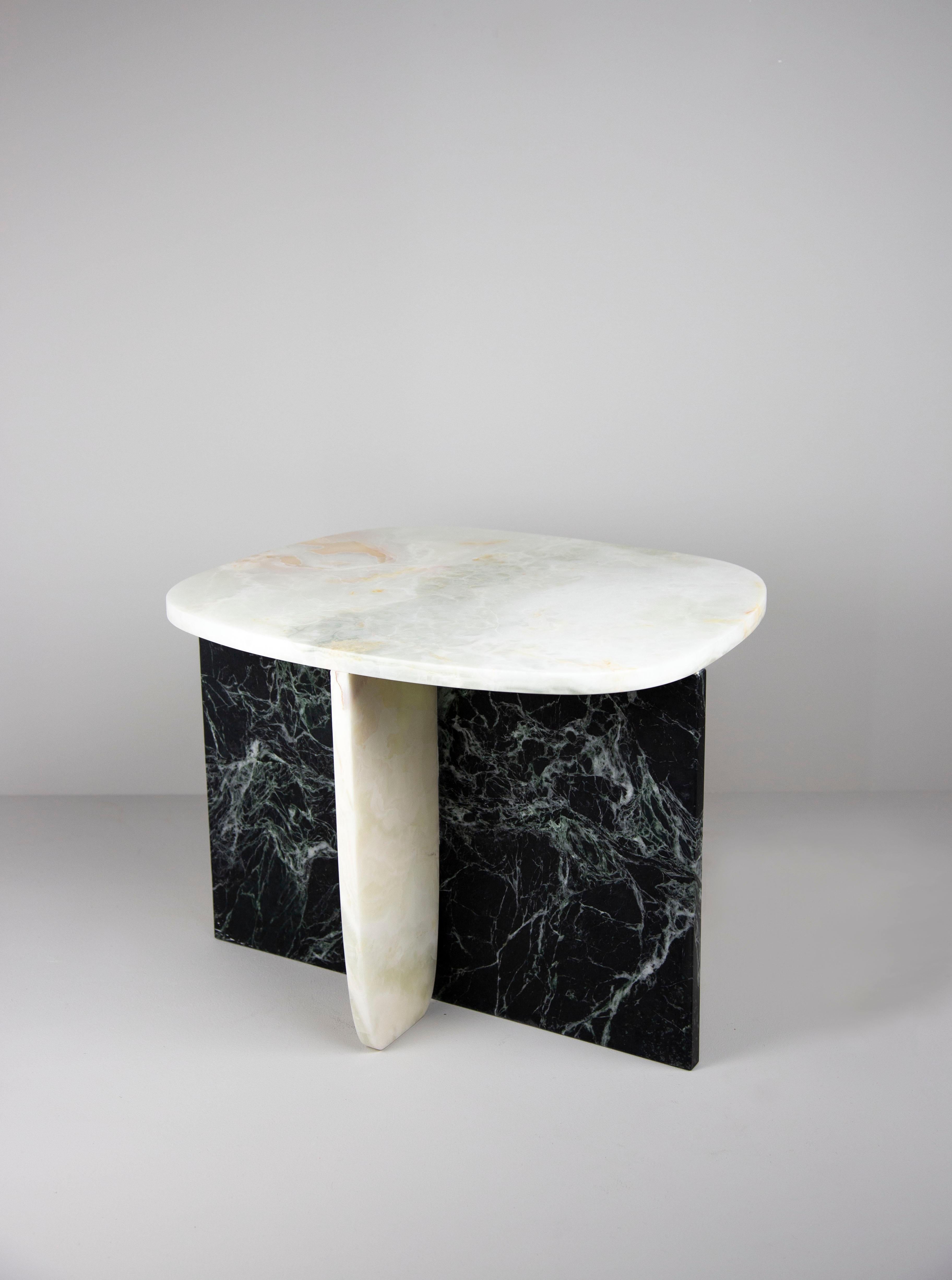 Post-Modern Onyx Coffee Table by OS and OOS For Sale