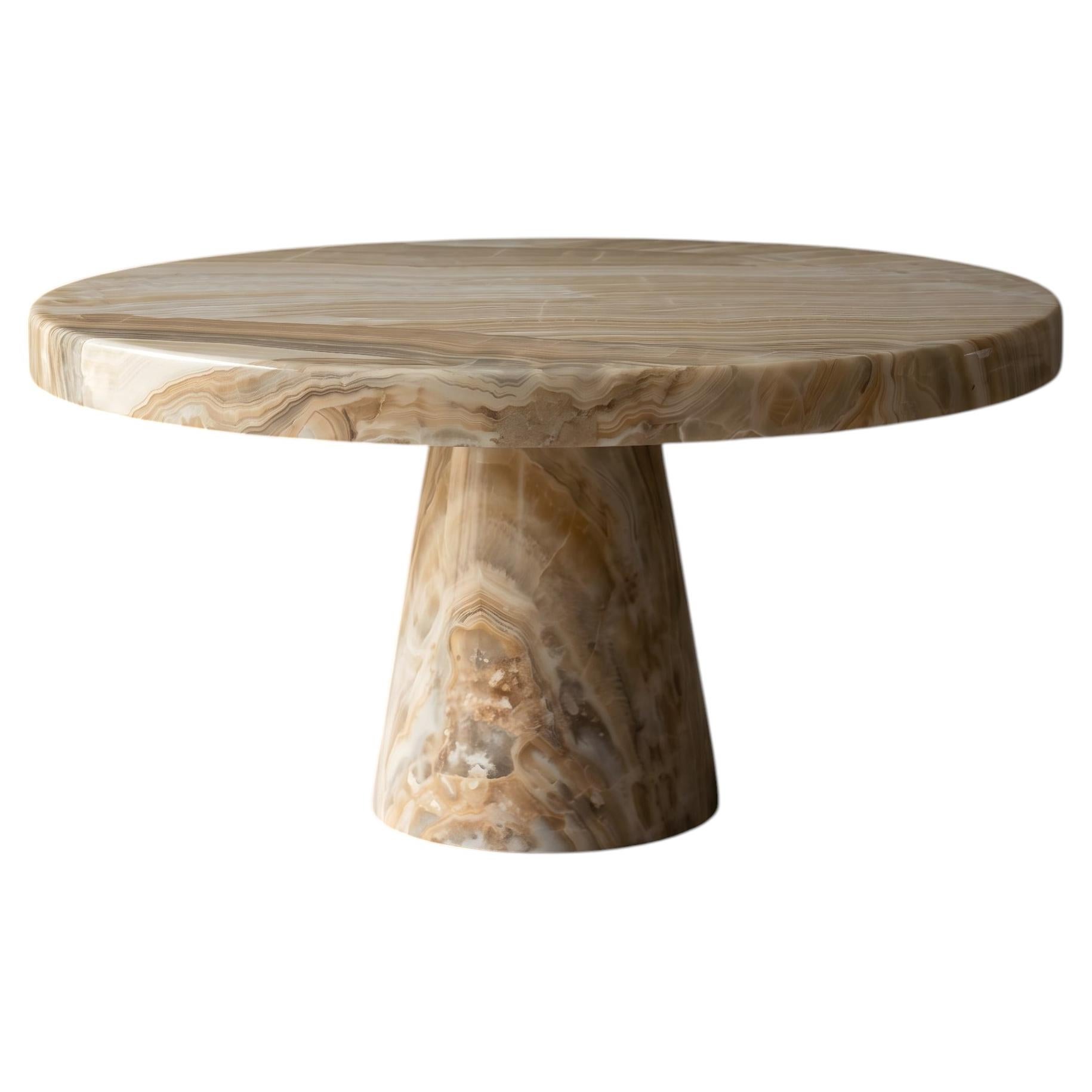 Onyx Coffee Table, Organic Modern, 21st Century, Stone