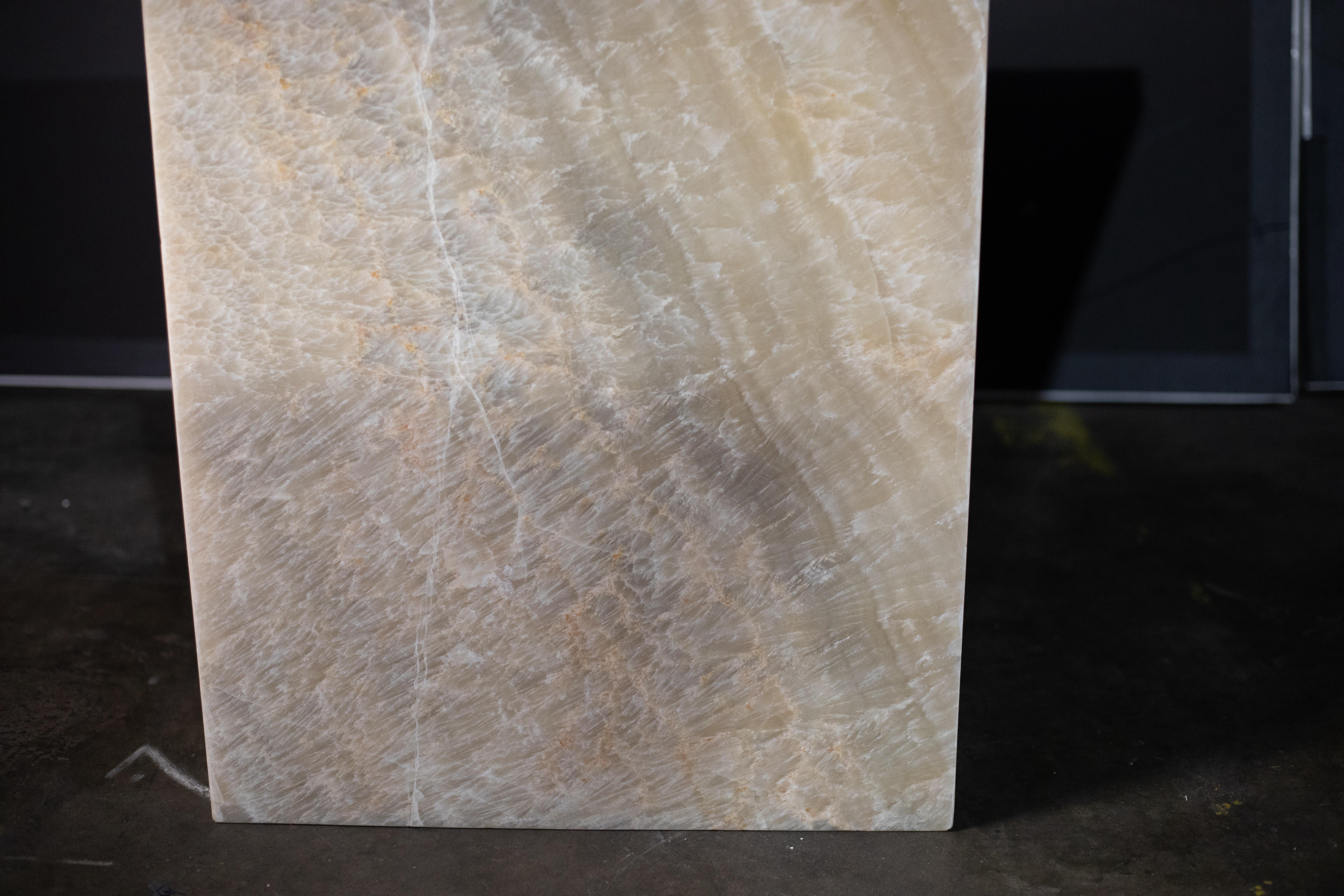 Table console Onyx en vente 6