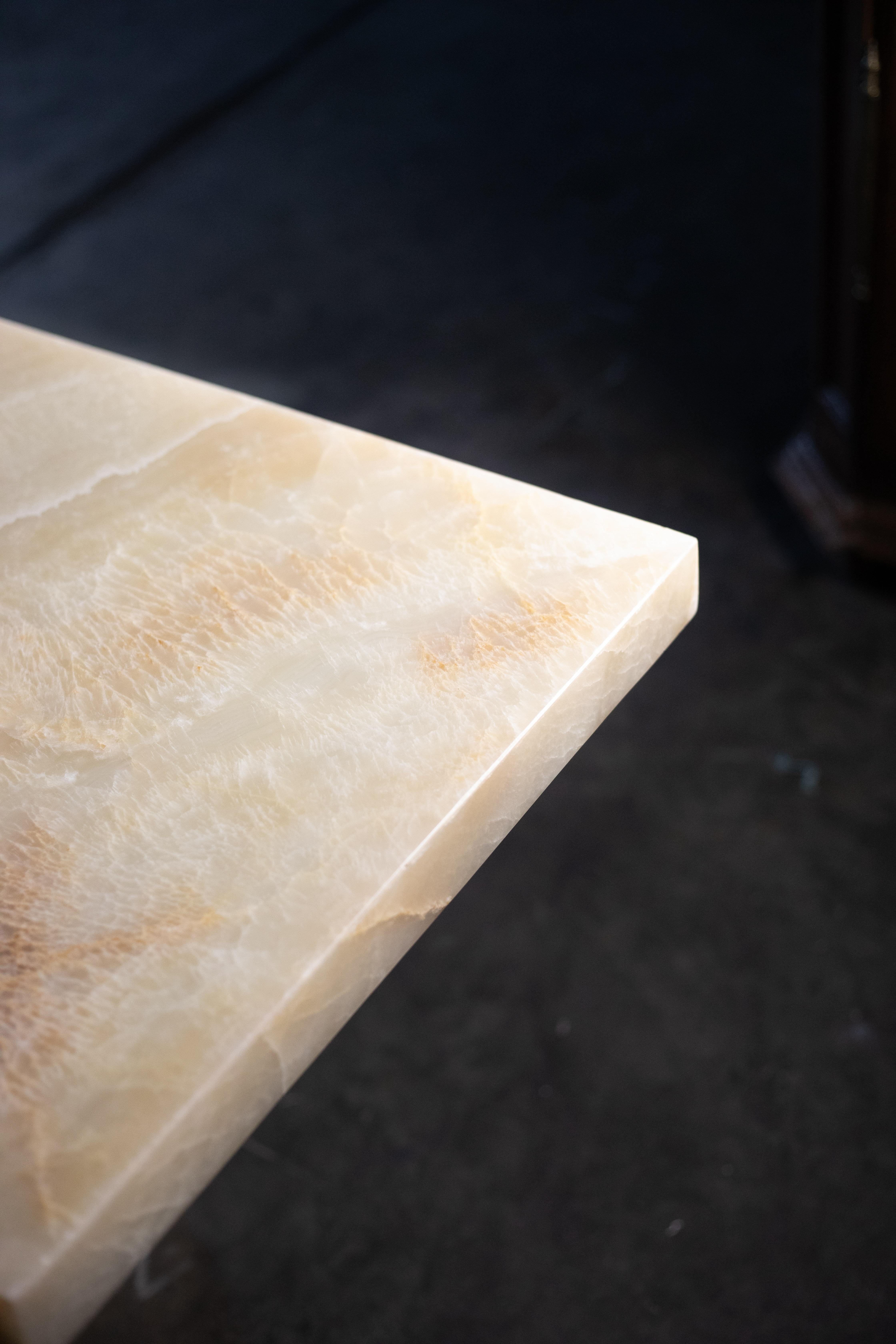 XXIe siècle et contemporain Table console Onyx en vente