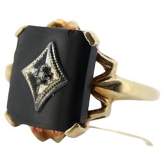 Anillo de diamantes de ónice. Anillo de diamantes de ónice. Anillo de diamantes de ónice. Anillo de diamantes de ónice.