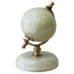 Onyx Globe Paperweight, 1960s