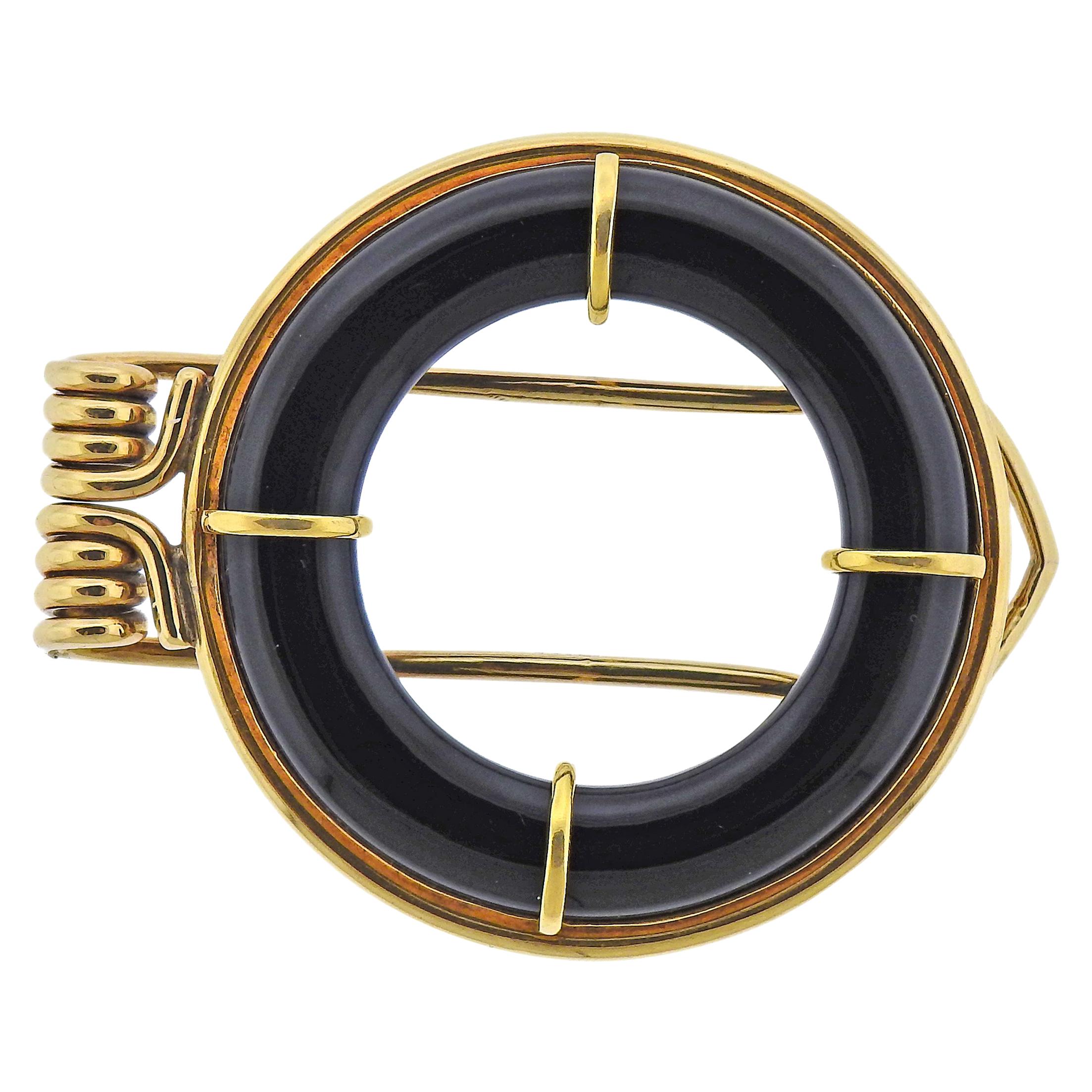Onyx Gold Clip For Sale