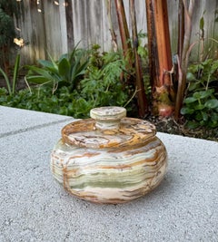 Onyx Lidded Bowl, 20th Century