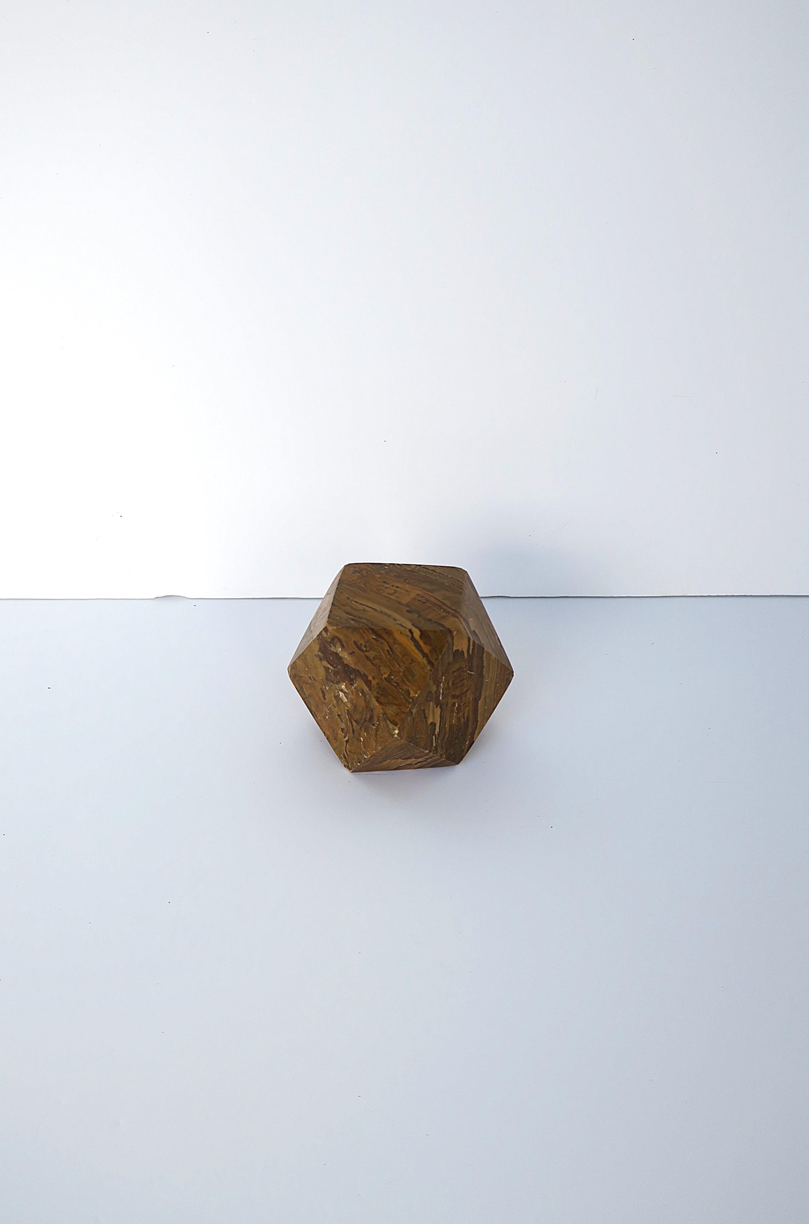 Onyx Marble Decorative Object Paperweight For Sale 8