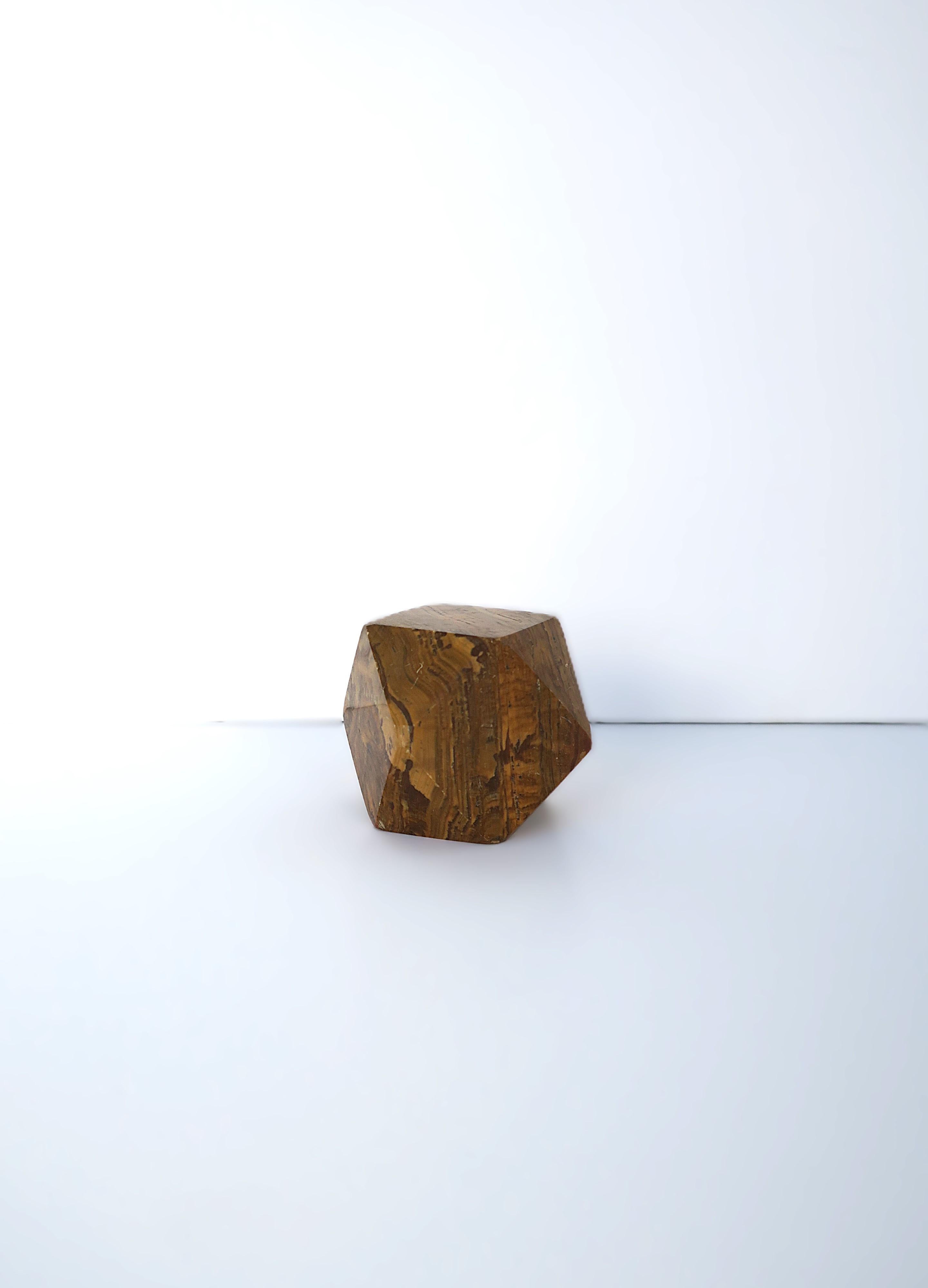 Modern Onyx Marble Decorative Object Paperweight For Sale