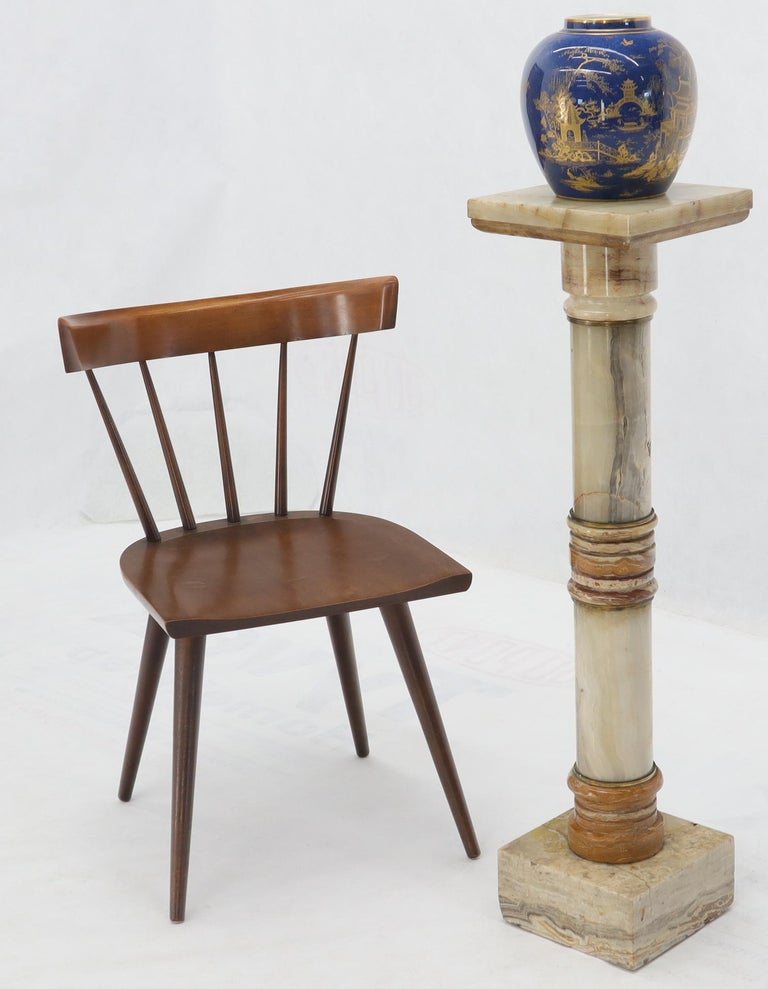 Onyx Marble Square Pedestal at 1stDibs