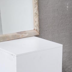 Onyx Mid-Century Italian Mirror