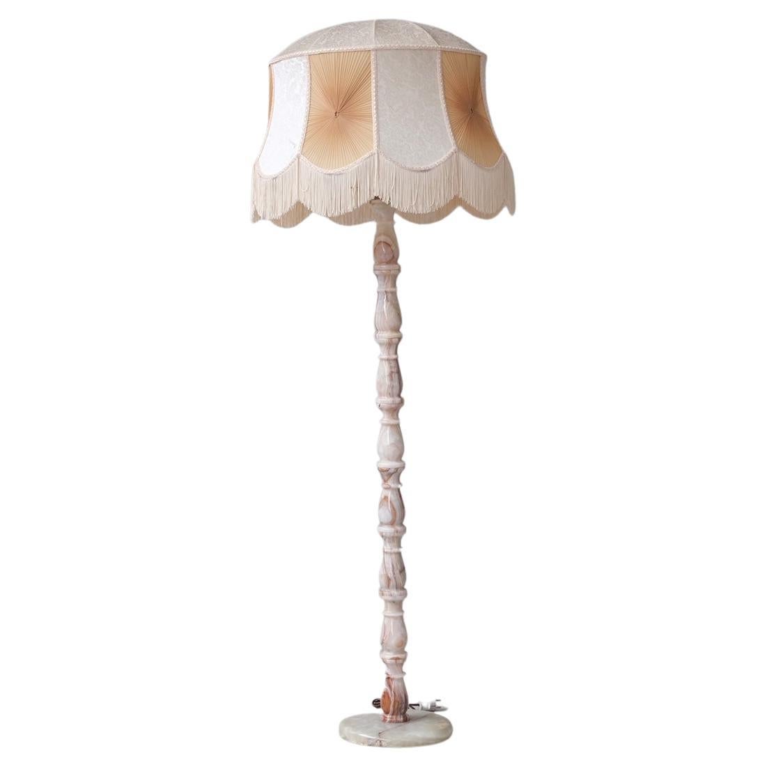 Onyx Mid-Century Swedish Floor Lamp For Sale