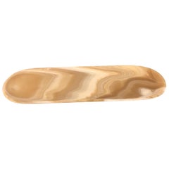 Onyx Oval Shaped Tray, Contemporary, Mexico