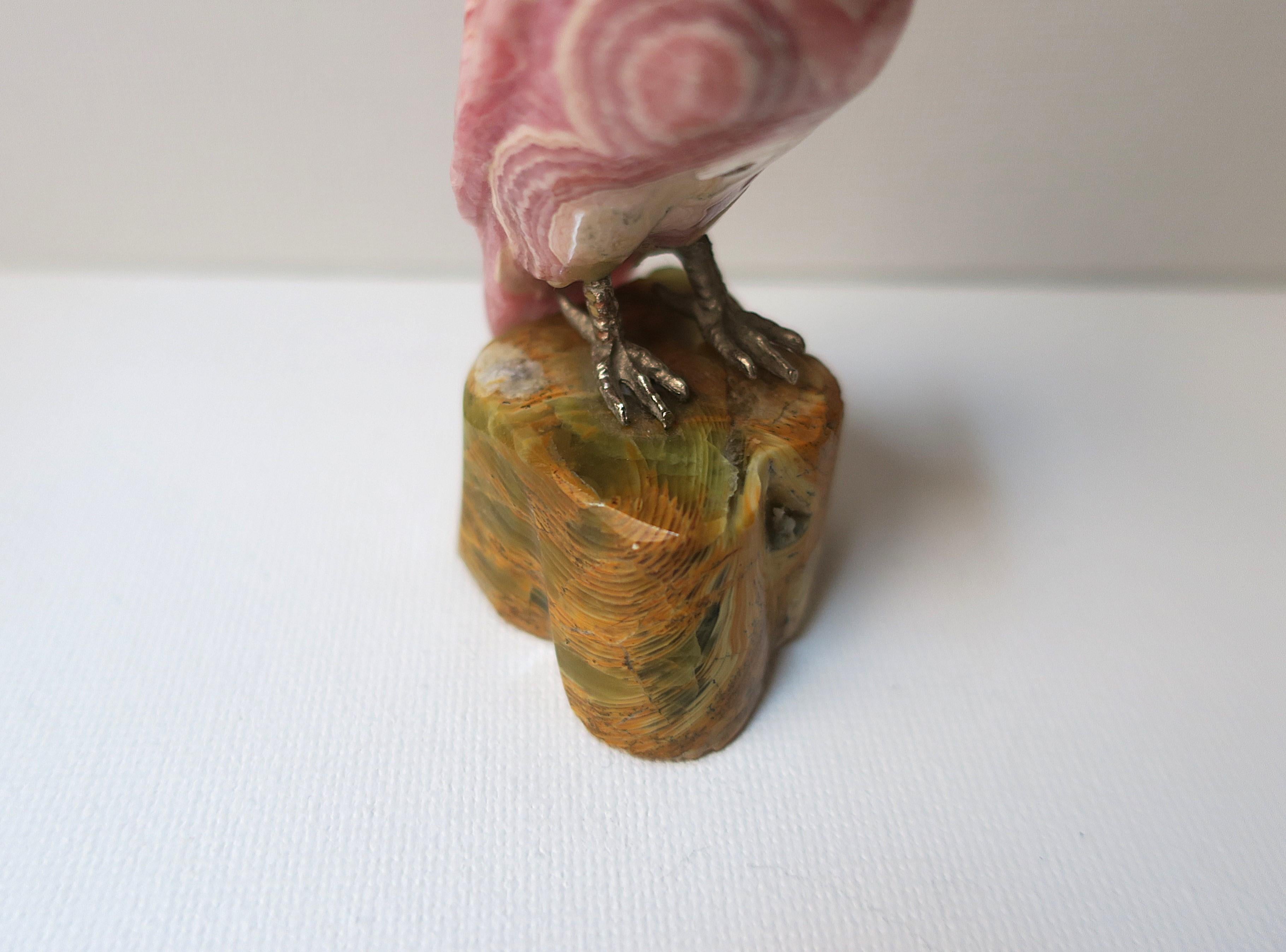 Onyx Owl Sculpture 2