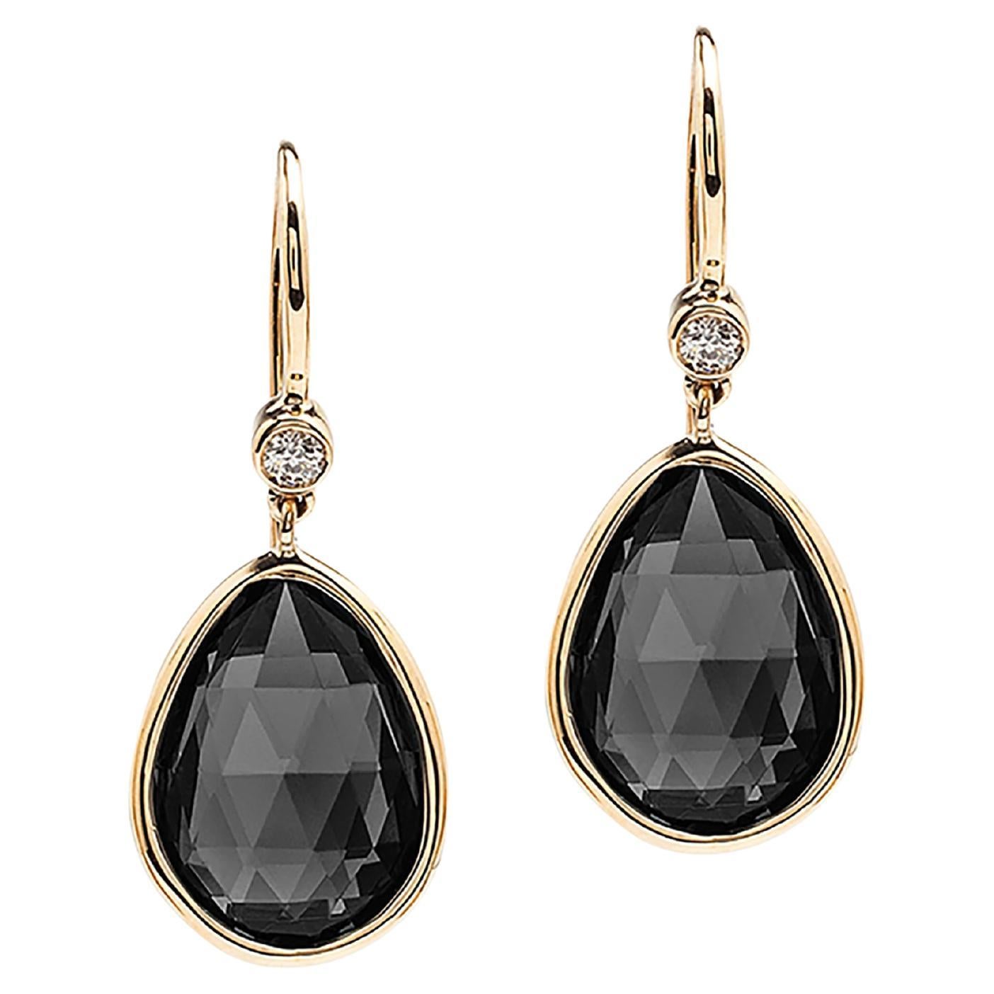 Orecchini Brio con pera d'onice