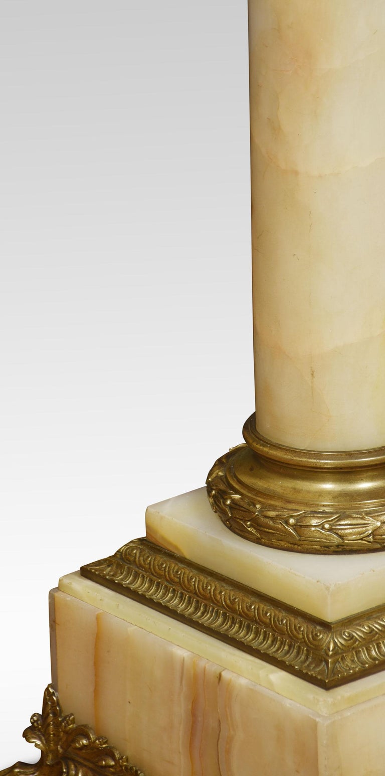 Onyx Pedestal For Sale at 1stDibs