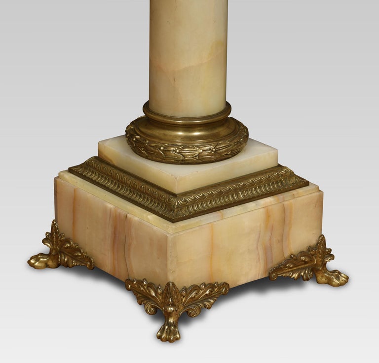 Onyx Pedestal For Sale at 1stDibs
