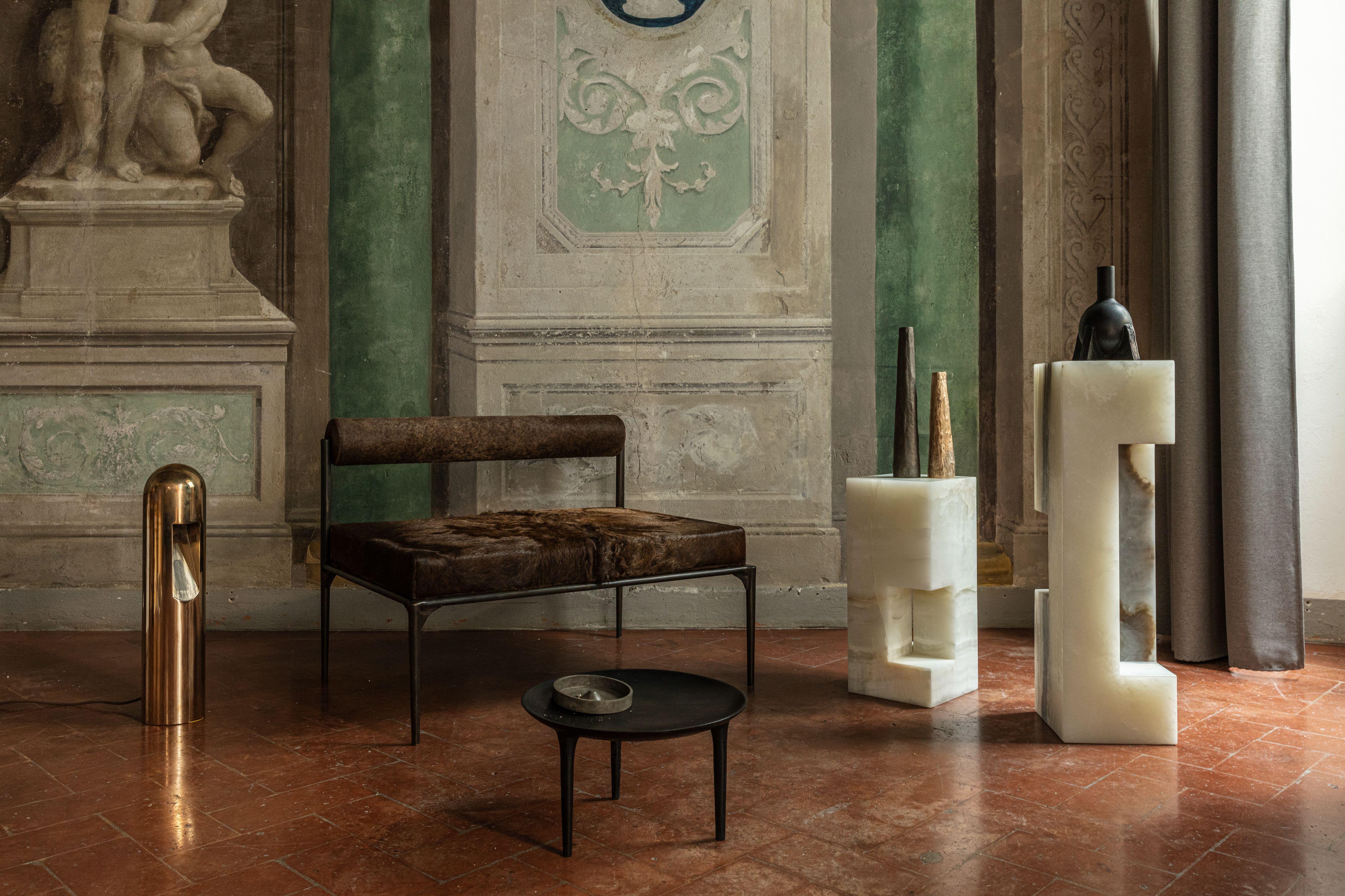 Contemporary Onyx Pedestal V by Pietro Franceschini For Sale