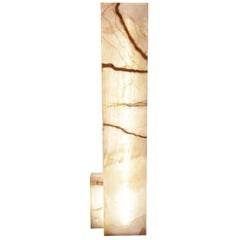 Onyx Polished Totem Floor Lamp