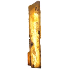 Onyx Raw Totem Floor Lamp